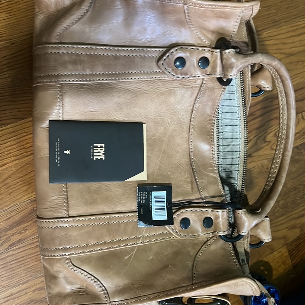 Frye Leather Melissa Satchel Handbag